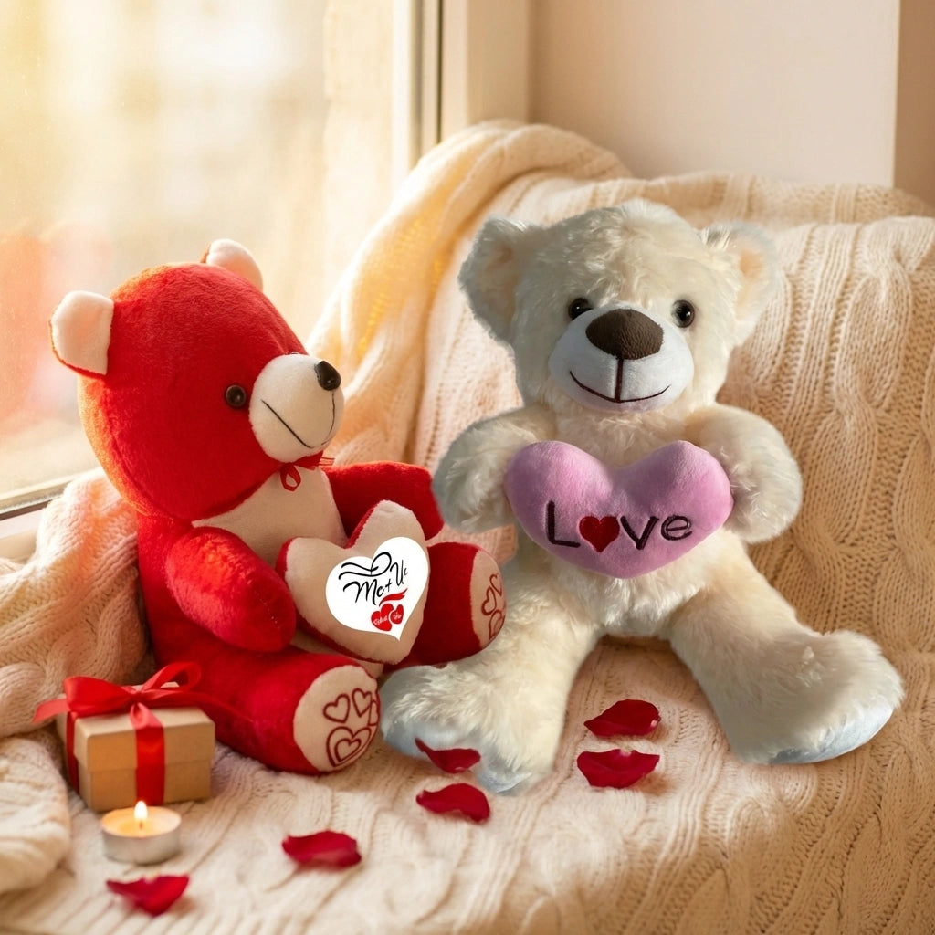 Love Quote Soft Teddy