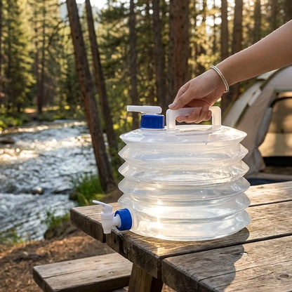 Outdoor Camping Collapsible Portable Water Container