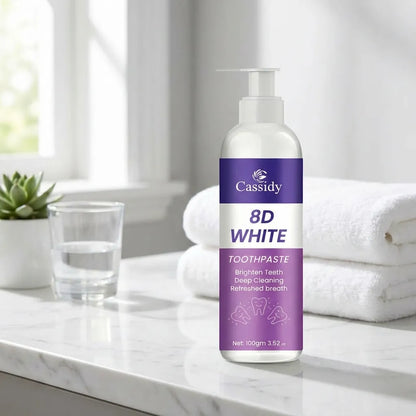 8D Whitening Toothpaste Duo