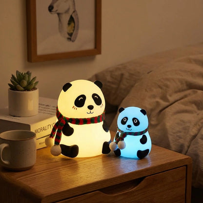 Silicon Touch Panda Lamp