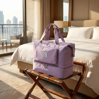 Foldable Polyester Travel Duffel Bag
