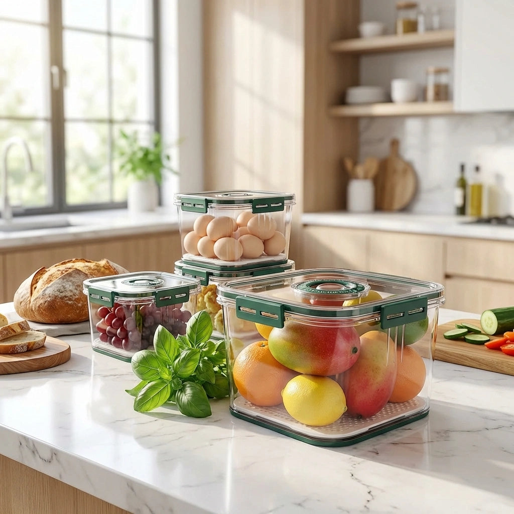 Freshness Preservation Food Storage Container(Pack of 2)