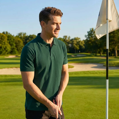 Bottle Green Polo Tee