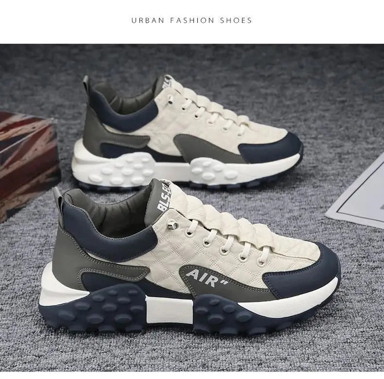 Men’s Casual Shoes Thick Base Sneakers