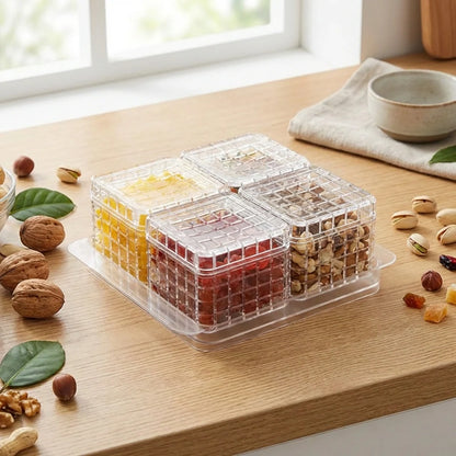 Elegant Airtight Dry Fruit Set