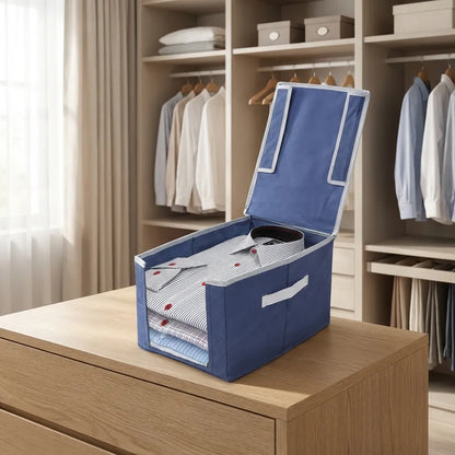 Closet Organizer-Foldable Shirts and Clothing Organizer Stackers