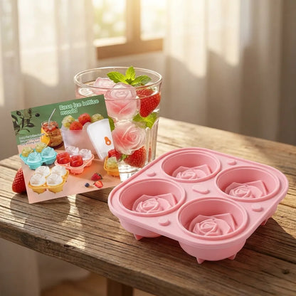 Rose Ice Lattice Mould