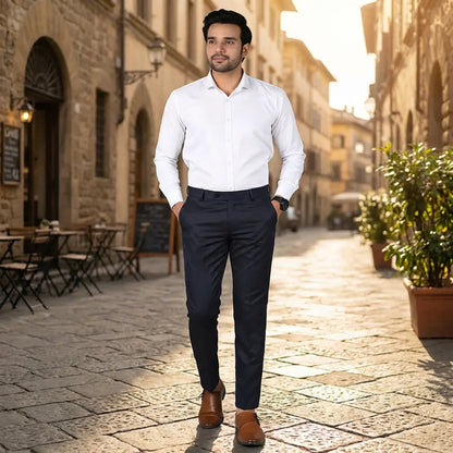 Smart Stretch Formal Trousers
