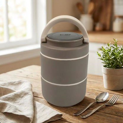 2-Layer Stainless Steel Lunch Box