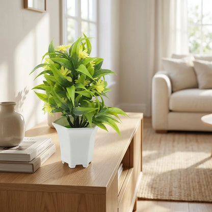 Artificial Flower Pot Decor