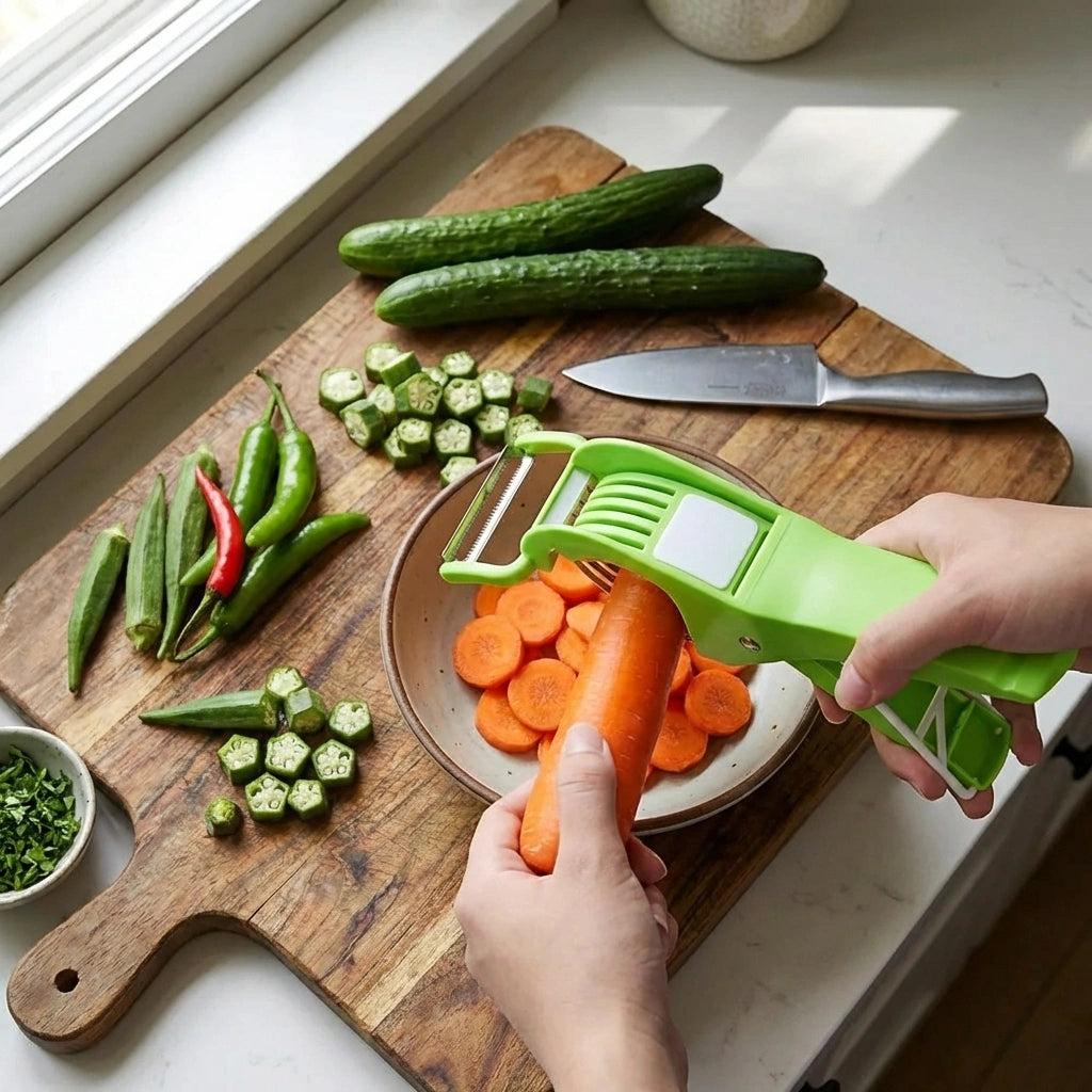 5-Blade Veggie Cutter Peeler