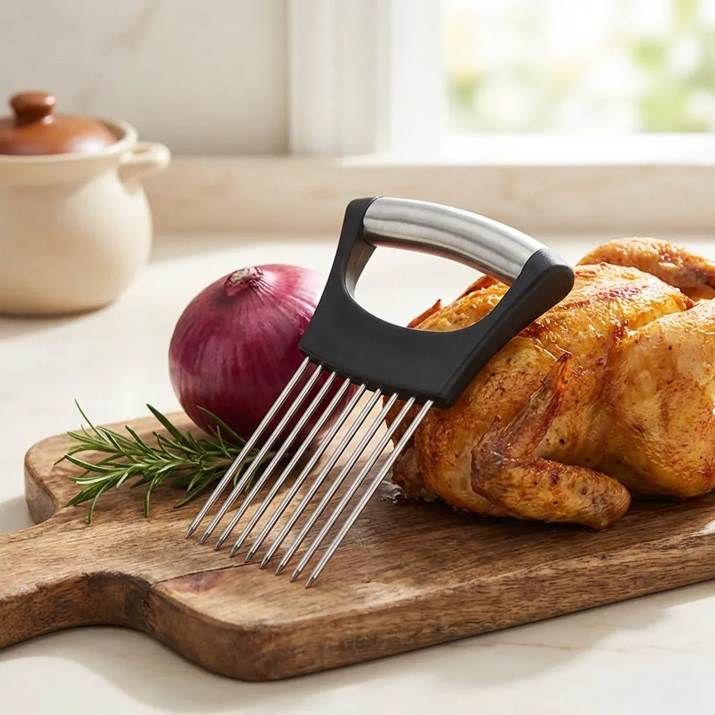Stainless Steel Cutting Kitchen Slicer Holder (Pack of 2)