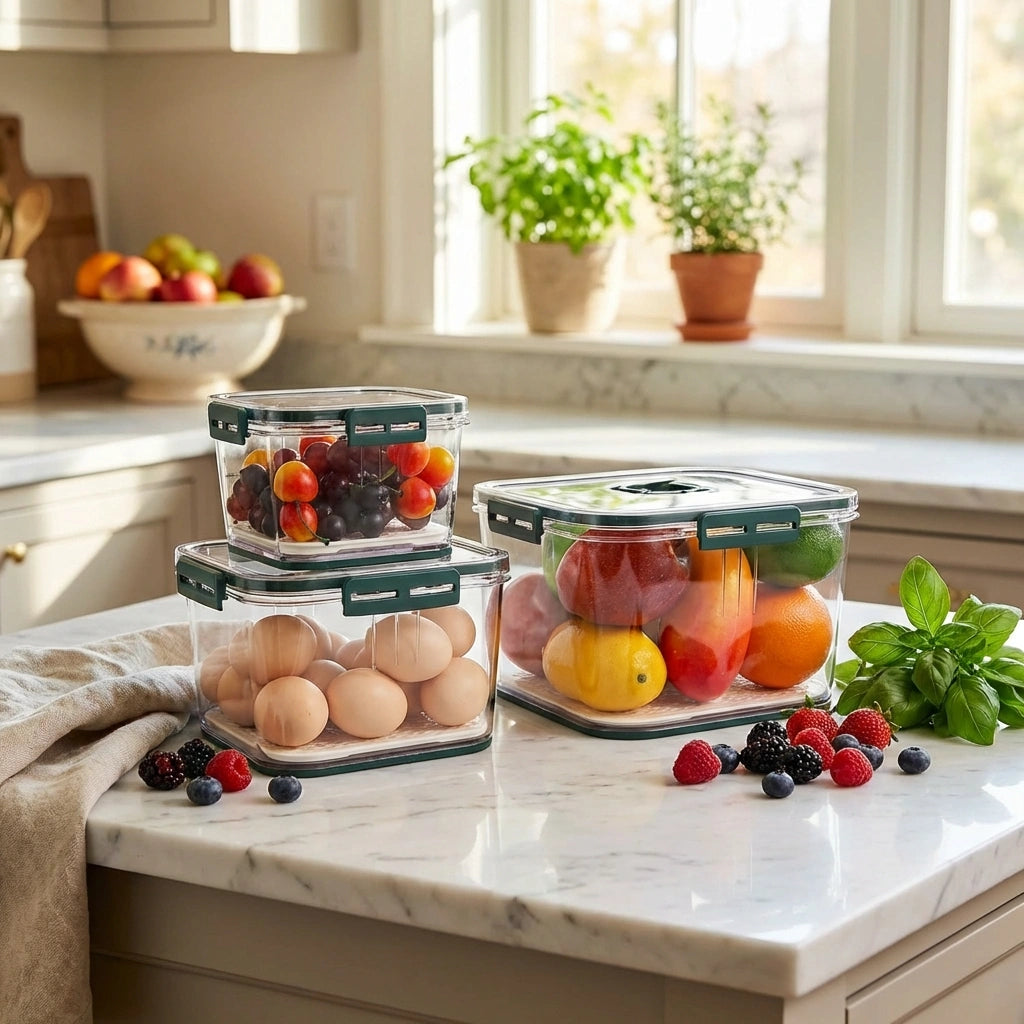 Freshness Preservation Food Storage Container(Pack of 2)