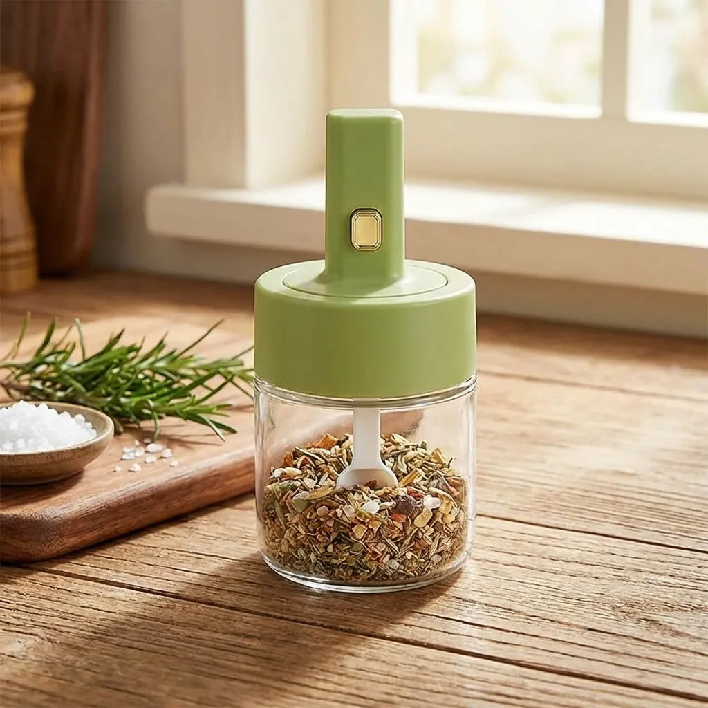 Luxury Glass Telescopic Seasoning Tank