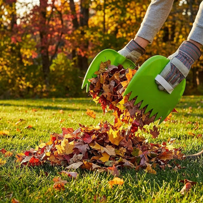 Leaf Scoops Hand Rakes 2 Pcs