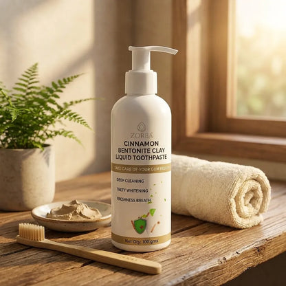 Cinnamon Bentonite Clay Liquid Toothpaste 100 ml Pack of 1