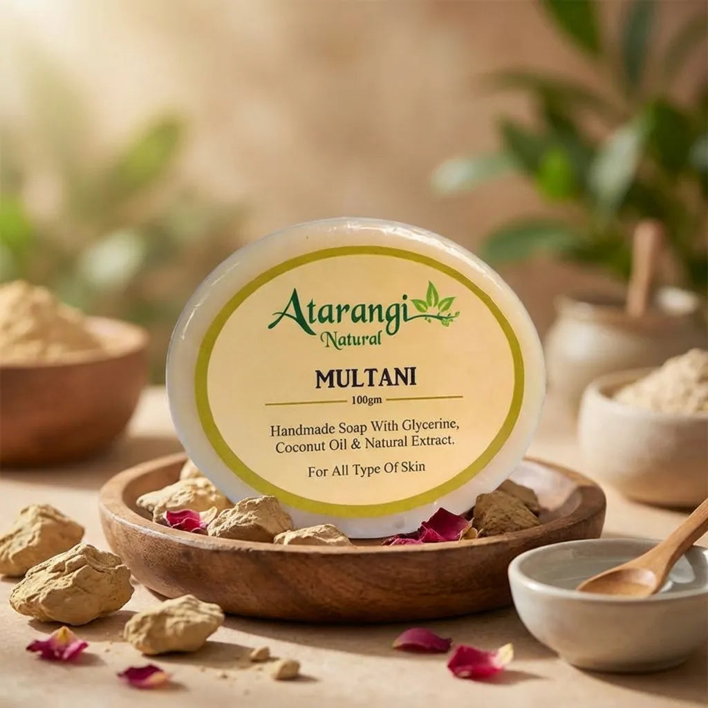 Multani Mitti Handmade Soap (Pack Of 4)