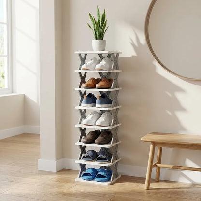 Smart Foldable Shoes Tier Shoe Rack 6 Layer