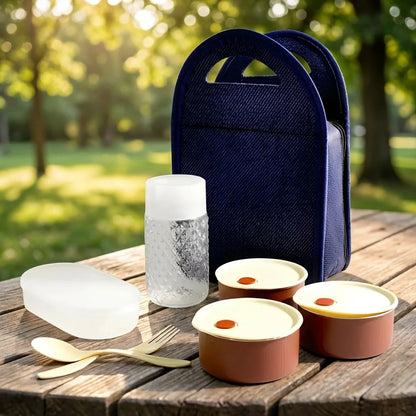 Royal Stainless Steel Lunch Set