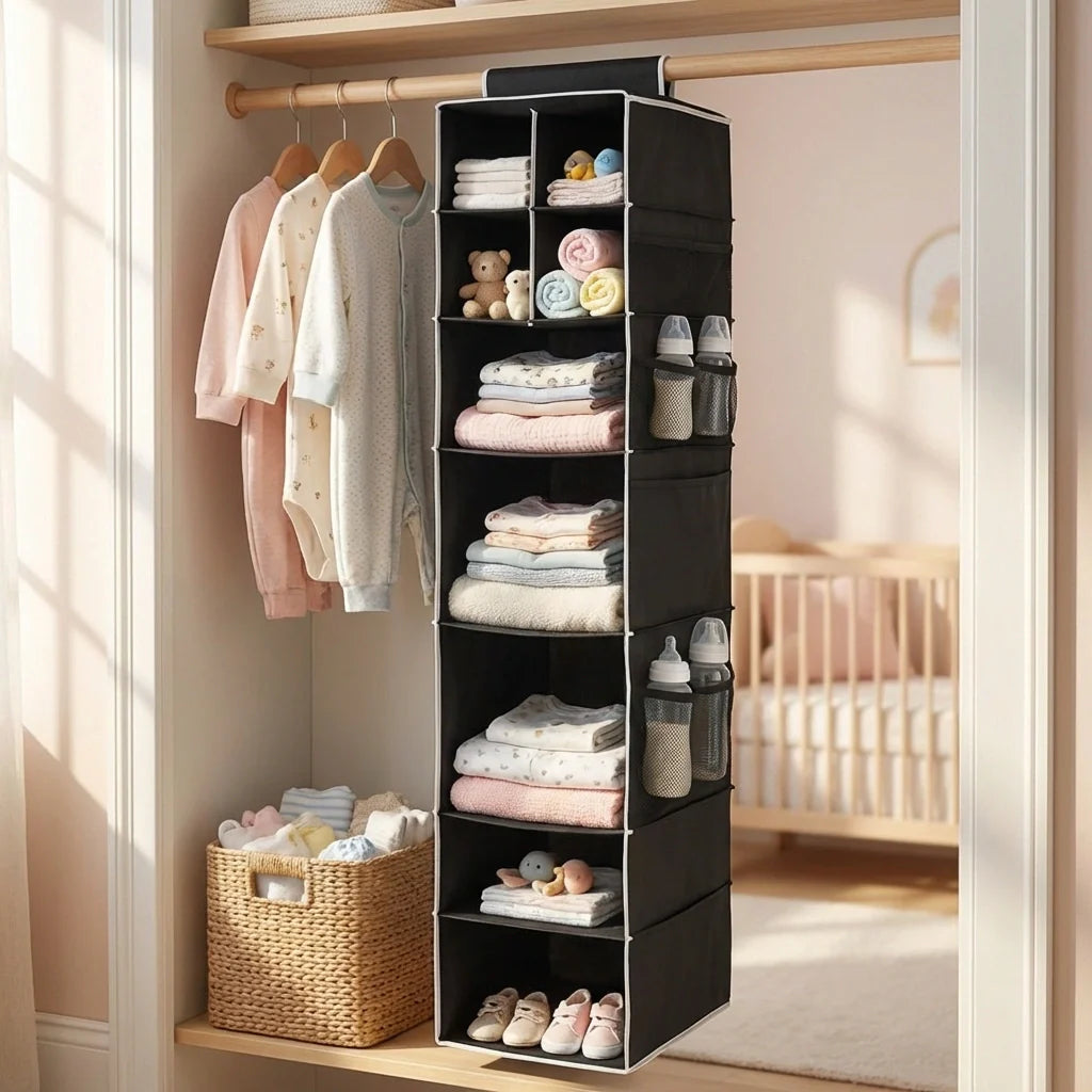 Hanging Nursery Closet Organizer