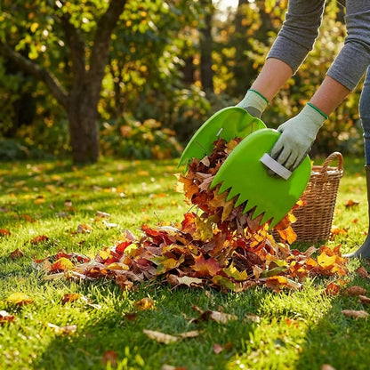 Leaf Scoops Hand Rakes 2 Pcs