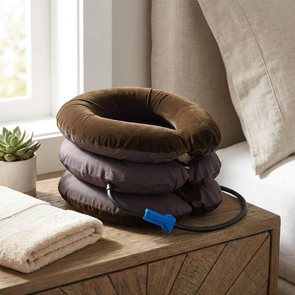 Adjustable Inflatable Neck Support Pillow