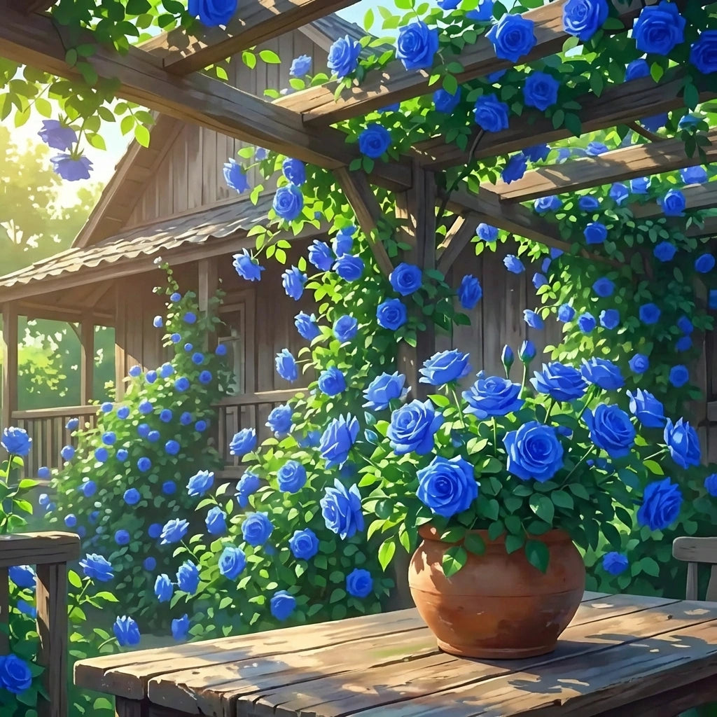 Blue Climbing Rose Seeds