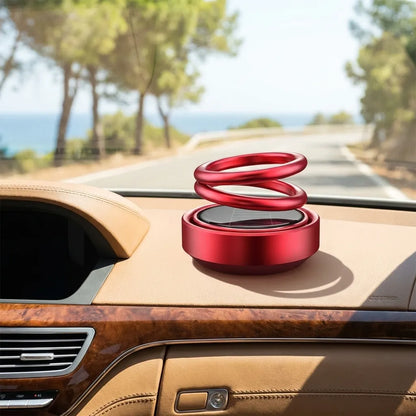 Car/Room Air Freshener- Solar Power Rotating