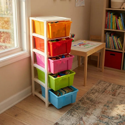 5-Layer Modular Drawer Organizer