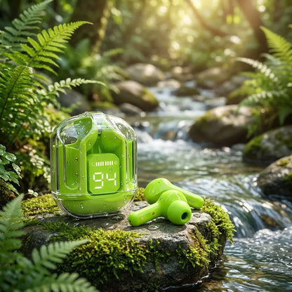Crystal Clear LED Earbuds