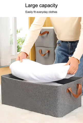 Flexi Fold Large Cloth Basket (Pack of 2)