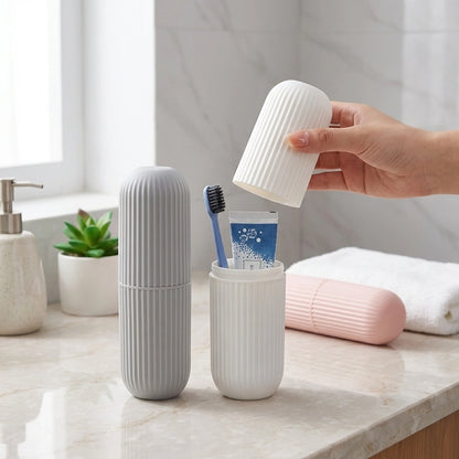Multipurpose Capsule Bottle Shape Portable Storage Organizer