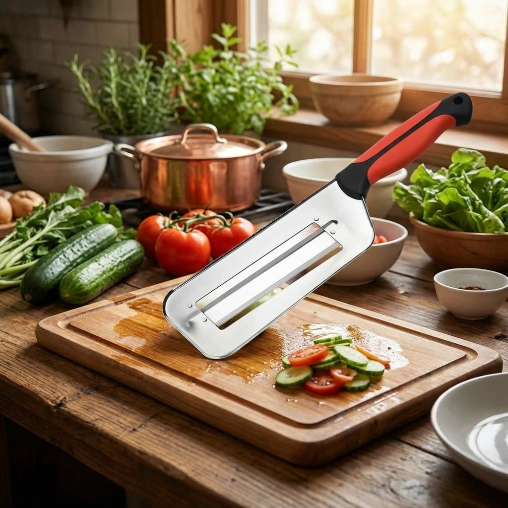 Dual Blade Slicing Knife