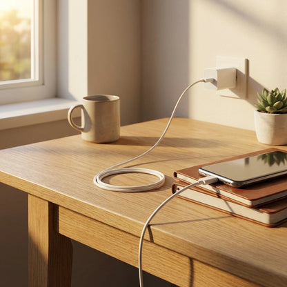 Charger Adaptor With Data Cable For Android