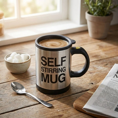 Auto-Stirring Smart Coffee Mug
