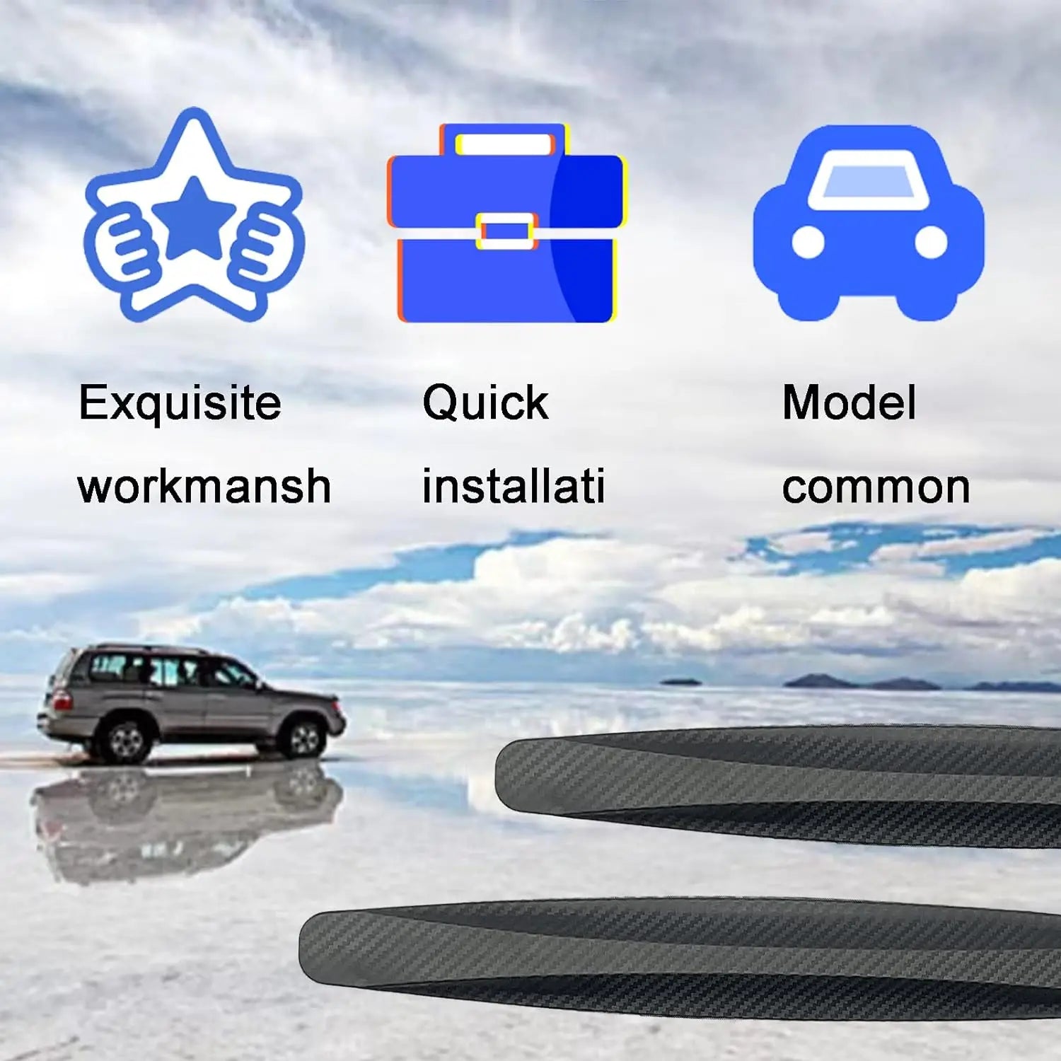 Car Bumper Scratch Guard/Protector Compatible with All Cars