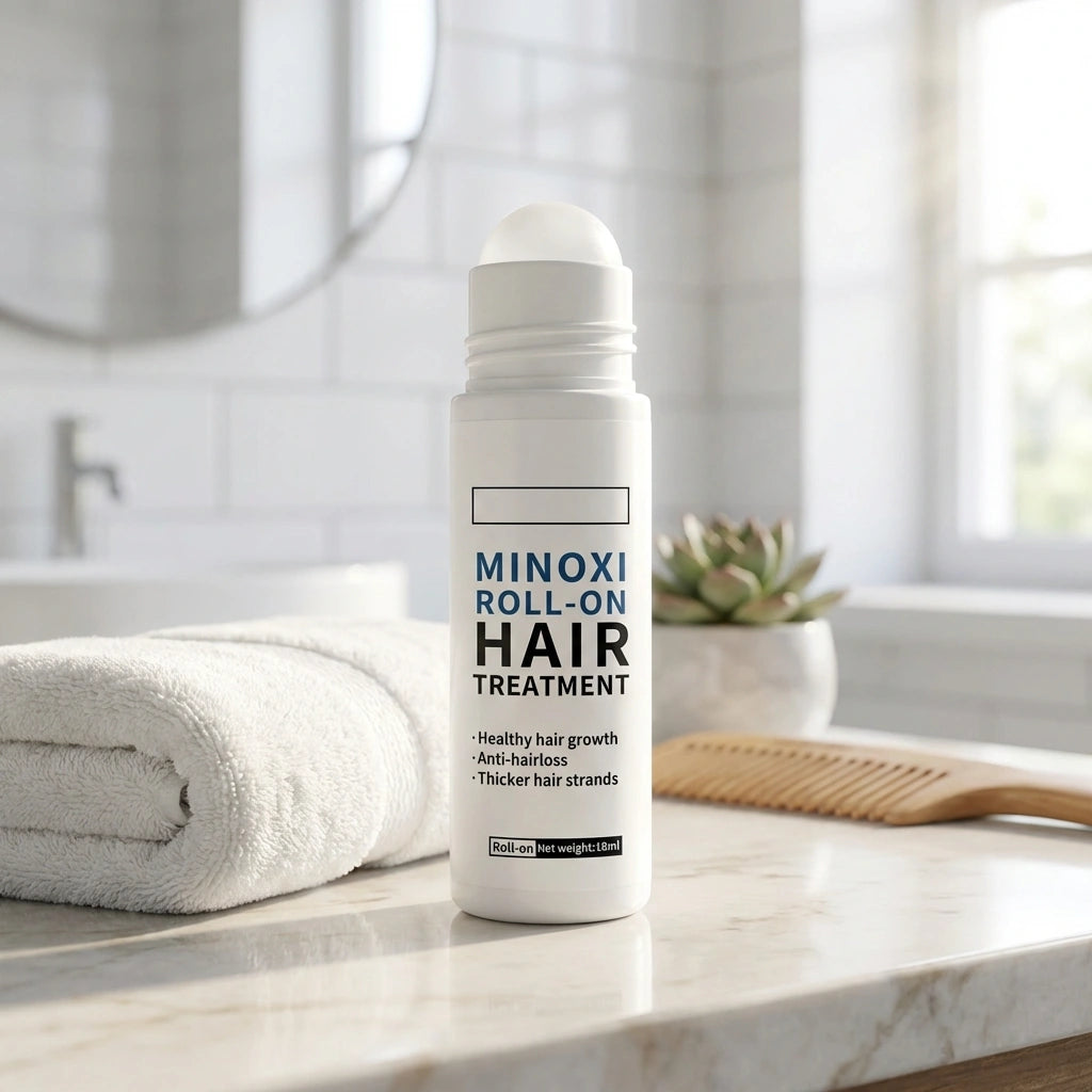 Minoxi Roll-On Hair Treatment Hair Growth Serum For Women & Men