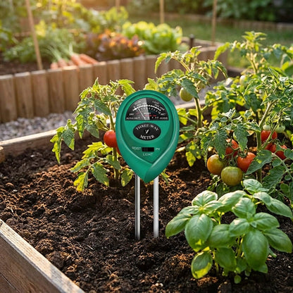 3-in-1 Soil Tester ( Moisture/pH/Light )