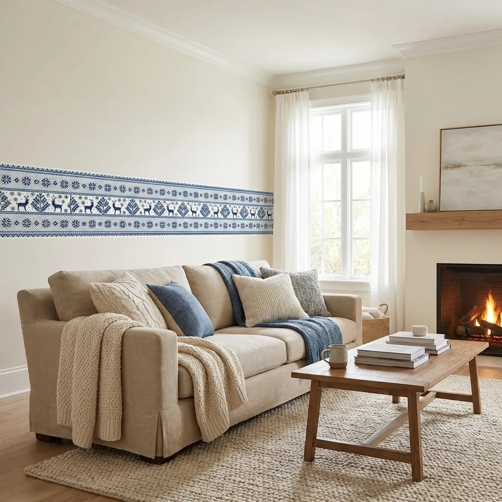 Peel & Stick Wall Paper Border