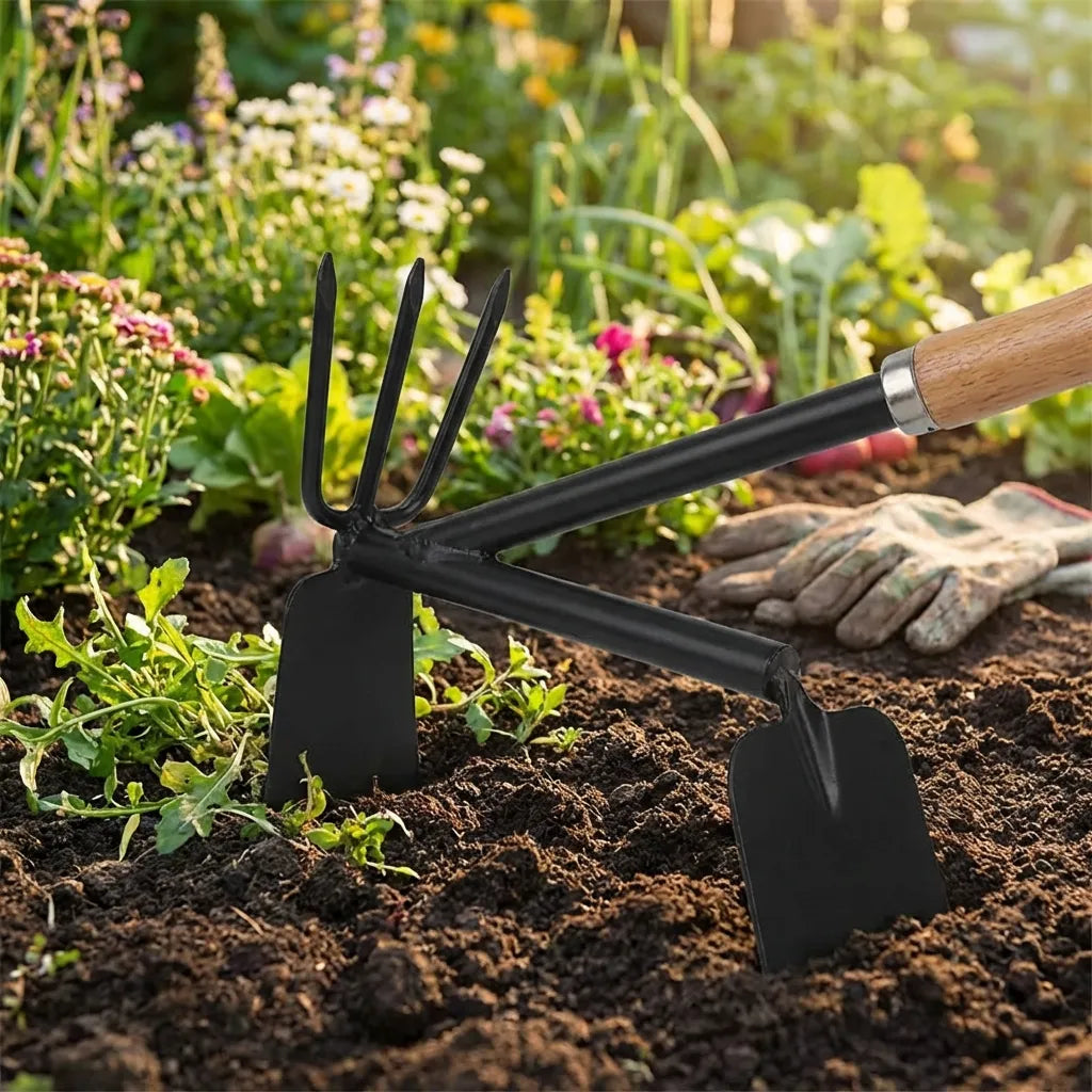 Dual Hoe & Rake Tool