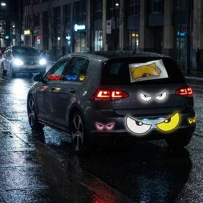Monster Eyes Reflective Stickers