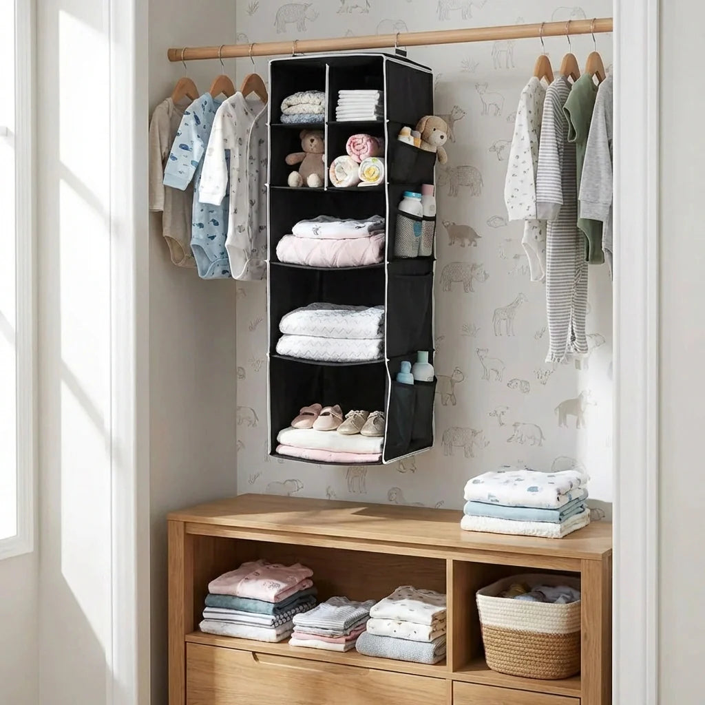 Hanging Nursery Closet Organizer