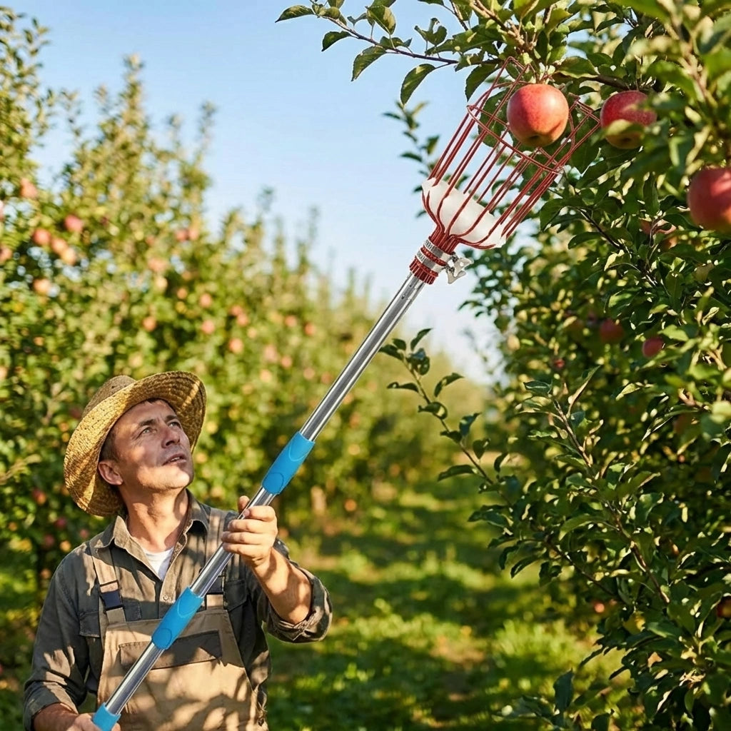Telescopic Fruit Picker Basket