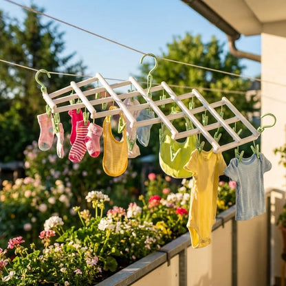 Foldable Sock Drying Hanger