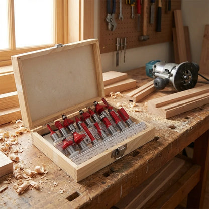 Router Bit Set (12/15pcs)