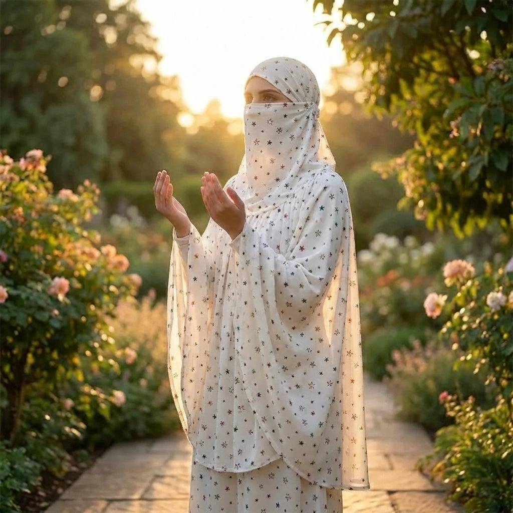 Cotton Long Scarf Mask