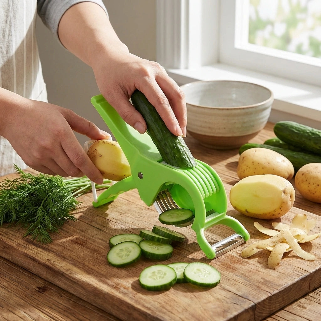 5-Blade Veggie Cutter Peeler