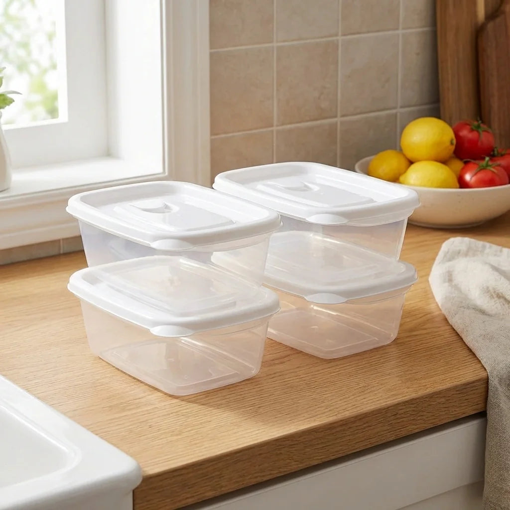 BPA-Free Stackable Food Containers
