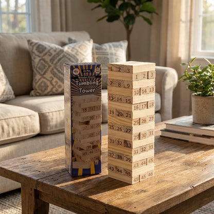 Wooden Tumbling Tower