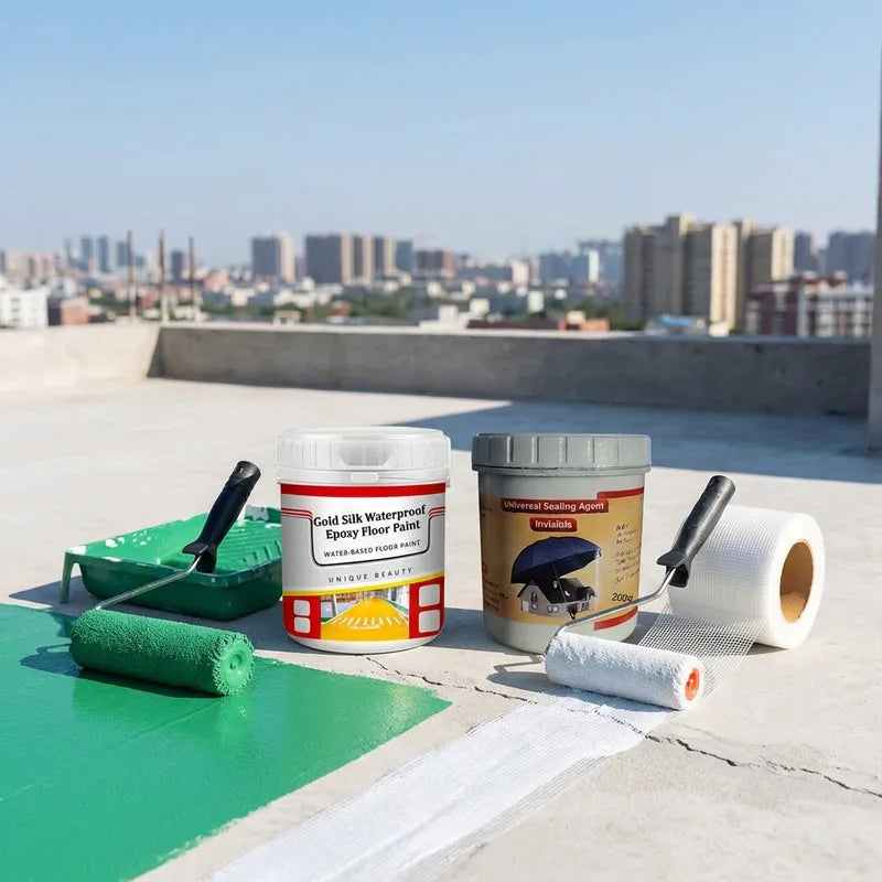 Quick & Dry anti slip water based Floor Paint (Pack of 2)